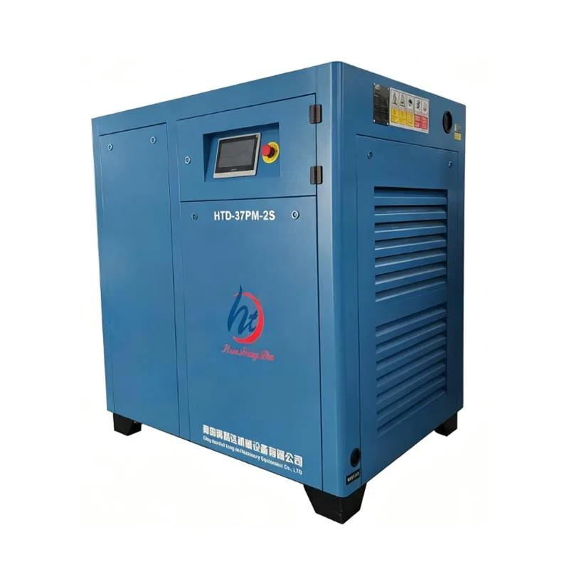 10 HP İki Mərhələli Vidalı Hava Kompressoru
