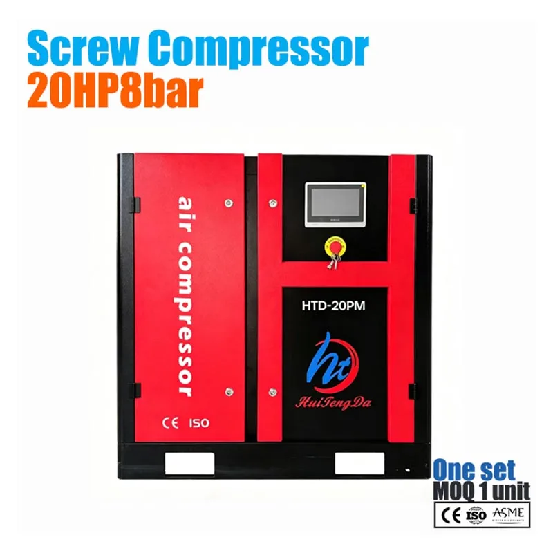 20 HP Dəyişən Tezlikli Vidalı Hava Kompressoru